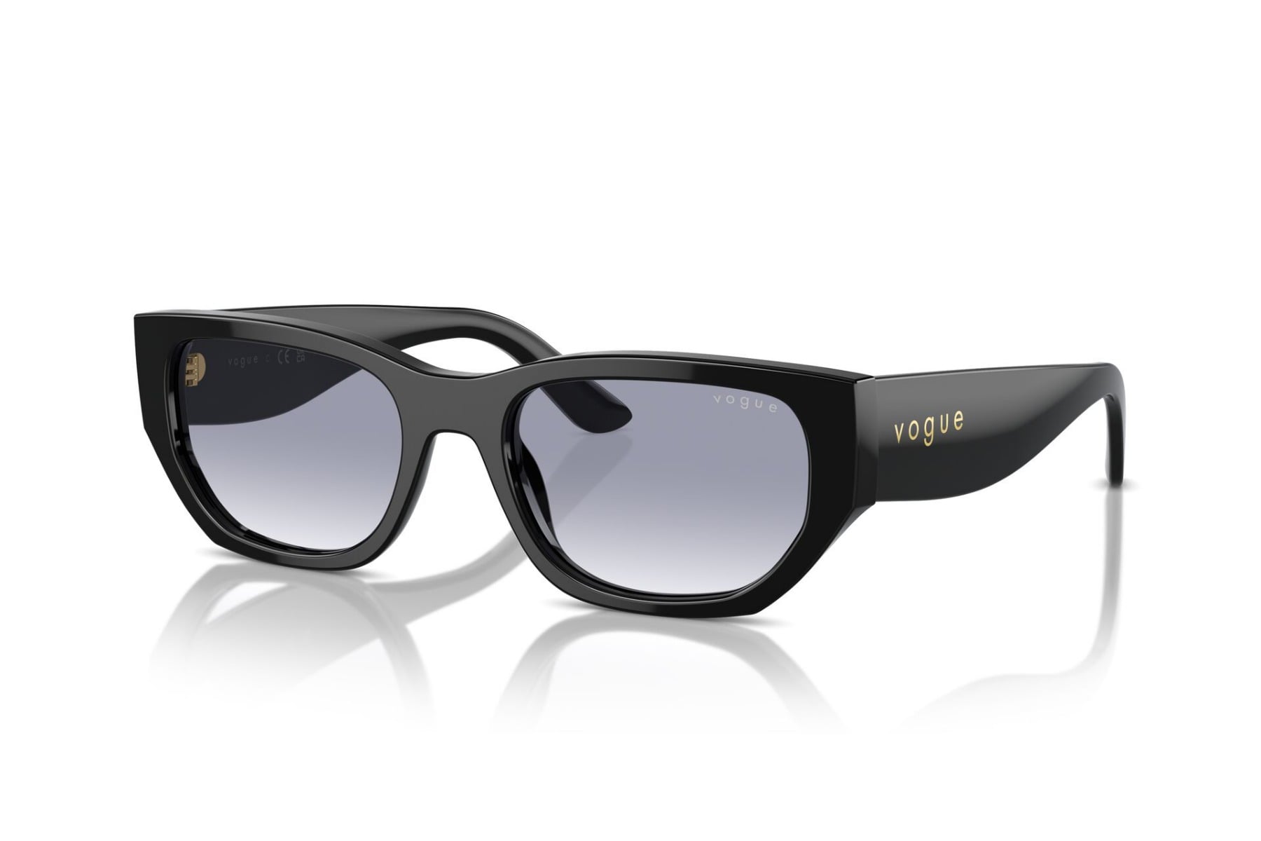 VOGUE 0VO5586-S W44/79 Sunglass — Black frame — view 1