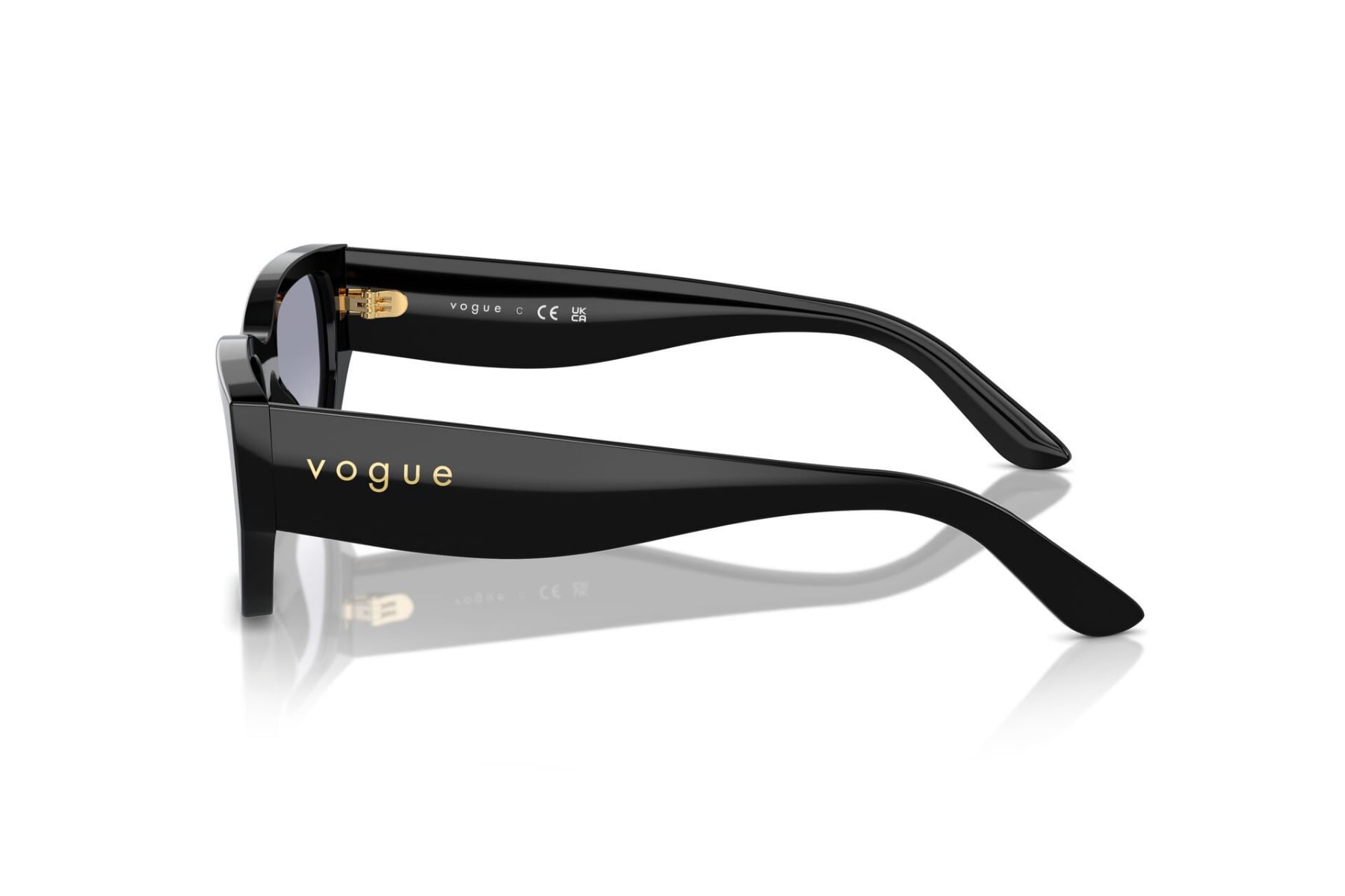 VOGUE 0VO5586-S W44/79 Sunglass — Black frame — view 3
