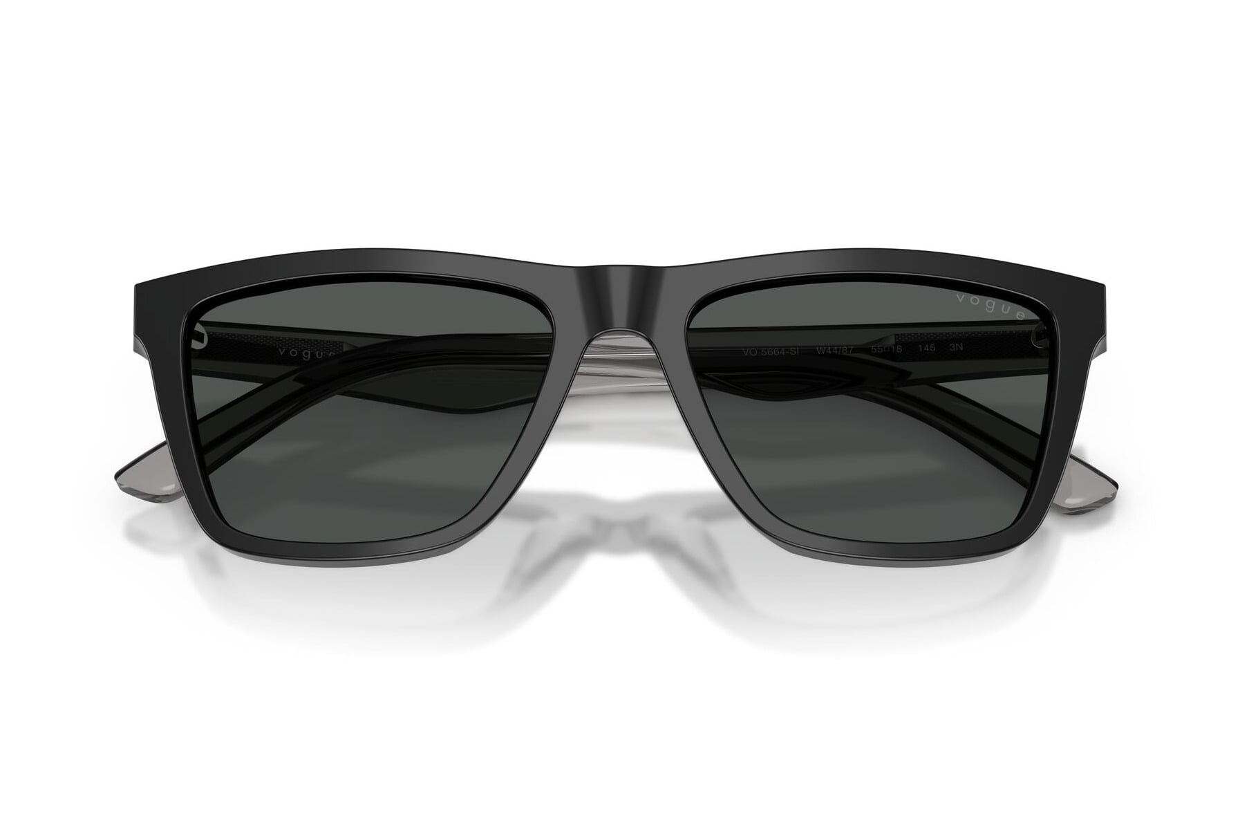 VOGUE 0VO5664SI W44/87 Sunglass — Black frame — view 4