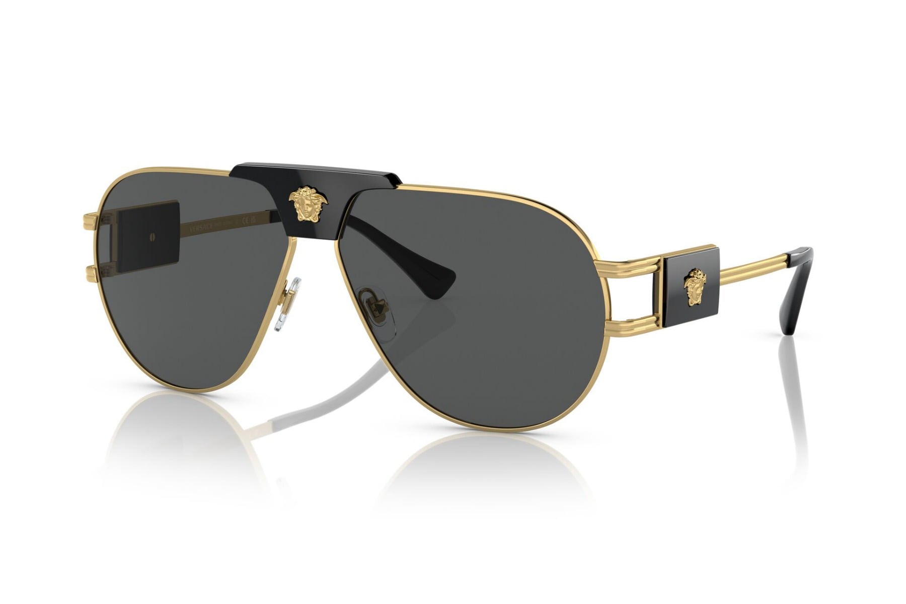 VERSACE 0VE2252 100287 Sunglass — Gold frame — view 2