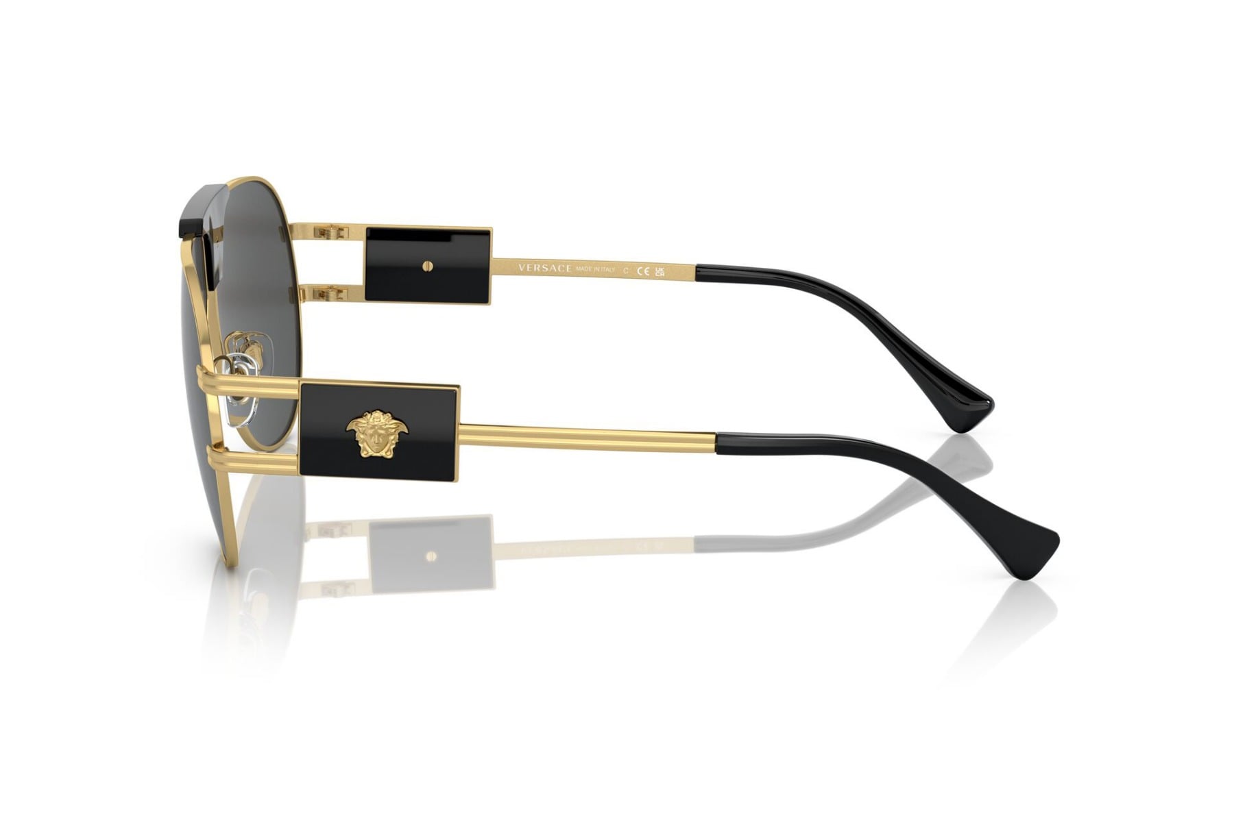 VERSACE 0VE2252 100287 Sunglass — Gold frame — view 3