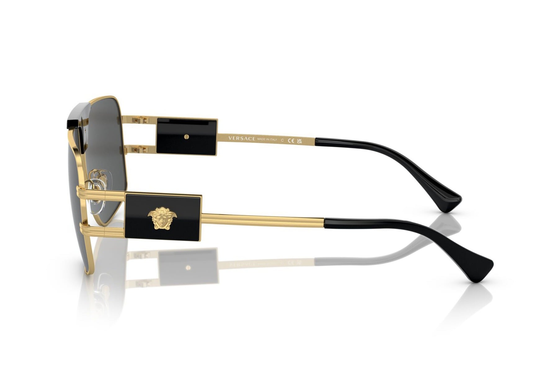 VERSACE 0VE2251 100287 Sunglass — Gold frame — view 3