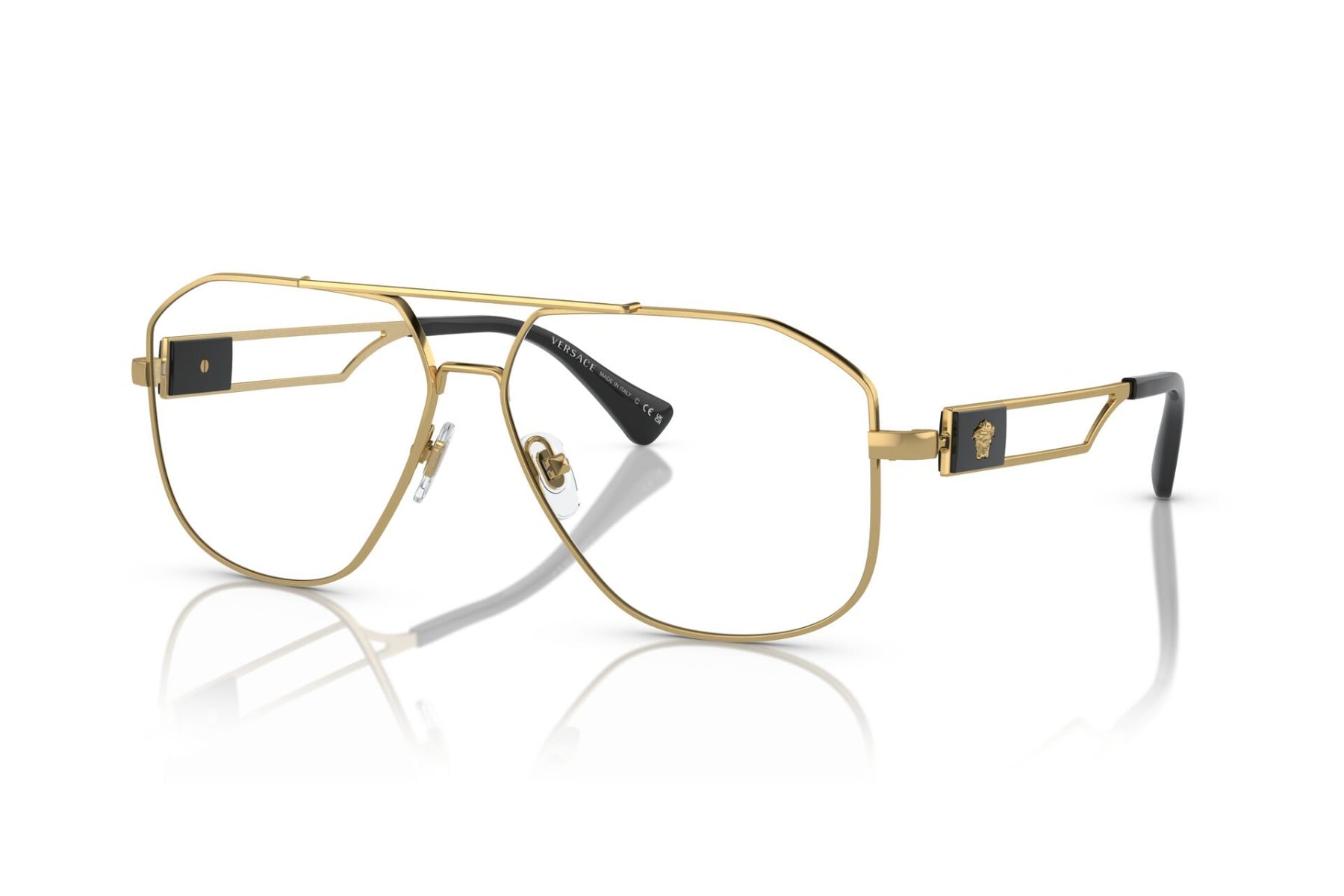 VERSACE 0VE1287 1002 Frame — Gold frame — view 3