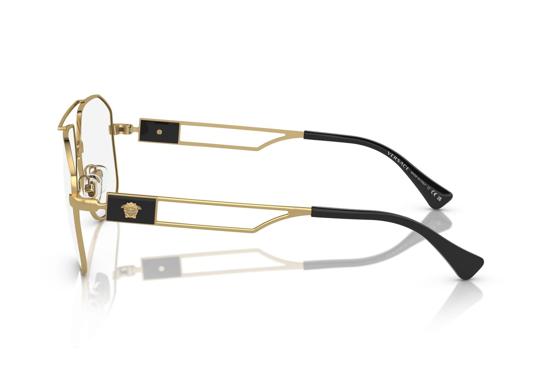 VERSACE 0VE1287 1002 Frame — Gold frame — view 2