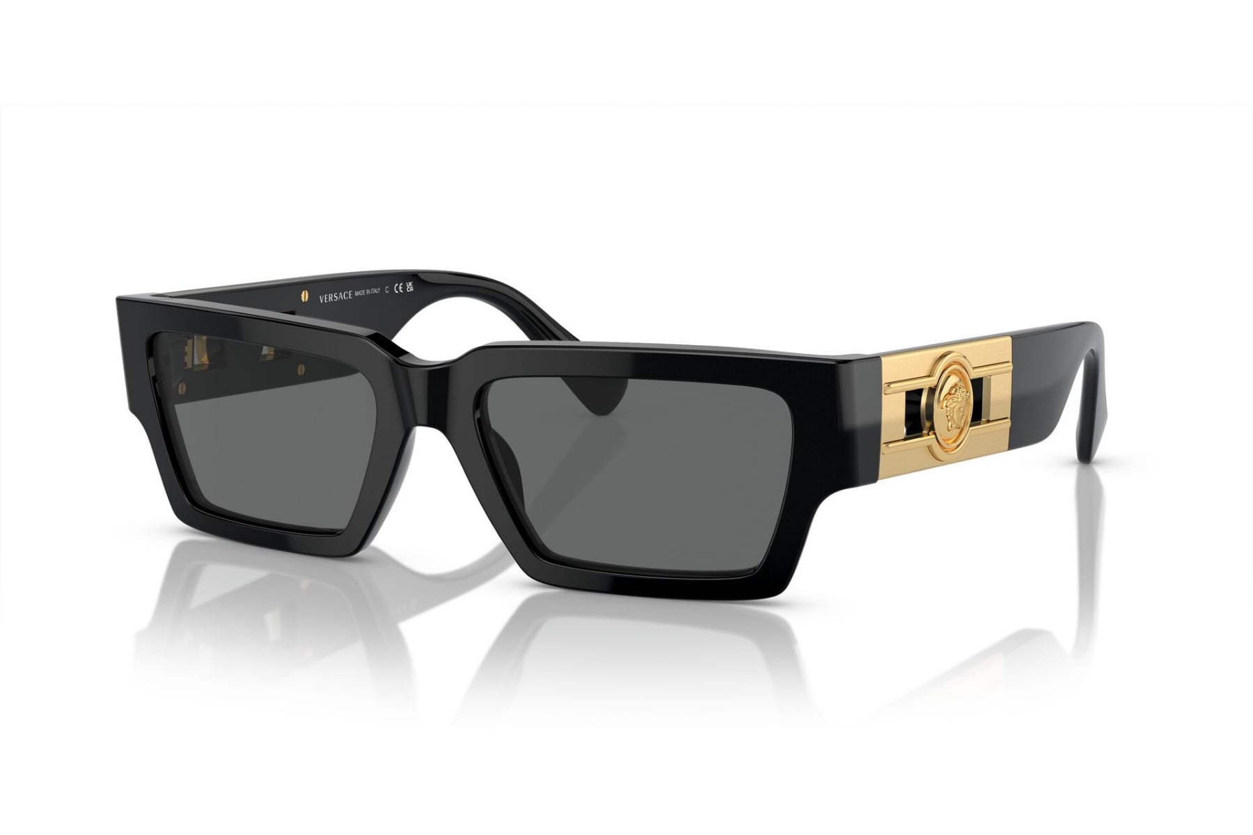 VERSACE 0VE4459 GB187 Sunglass — Black frame — view 1