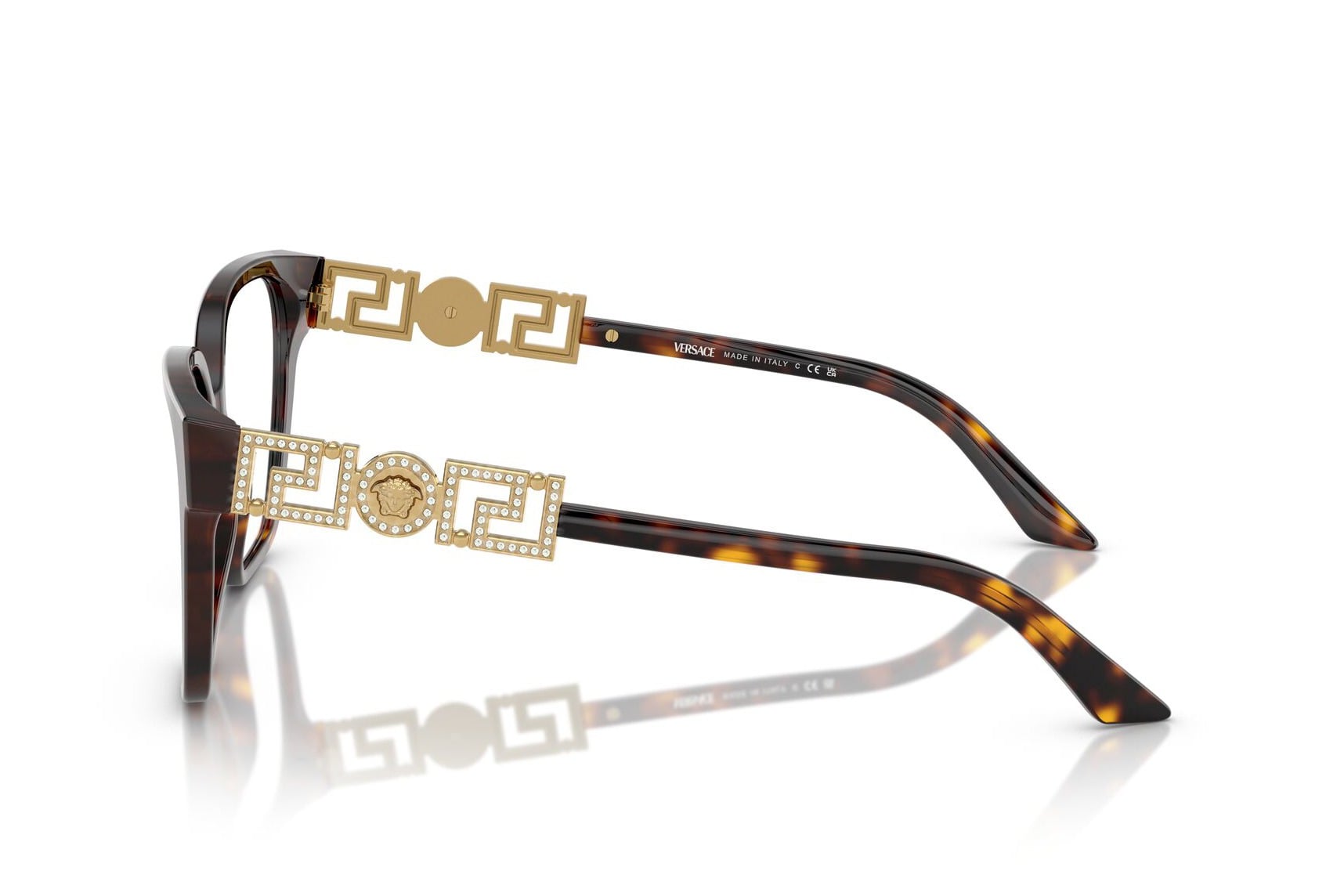 VERSACE 0VE3358B 108 Frame — Havana frame — view 2
