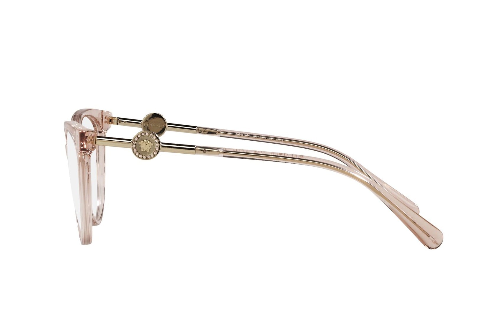 VERSACE 0VE3298B 5339 Frame — Transparent Pink frame — view 3