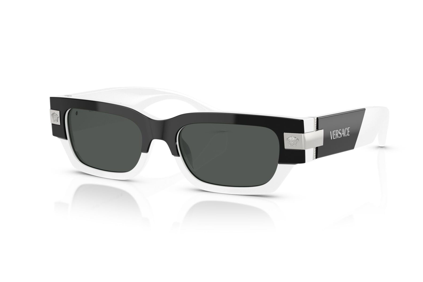VERSACE 0VE4465 5459/87 Sunglass — White frame — view 2