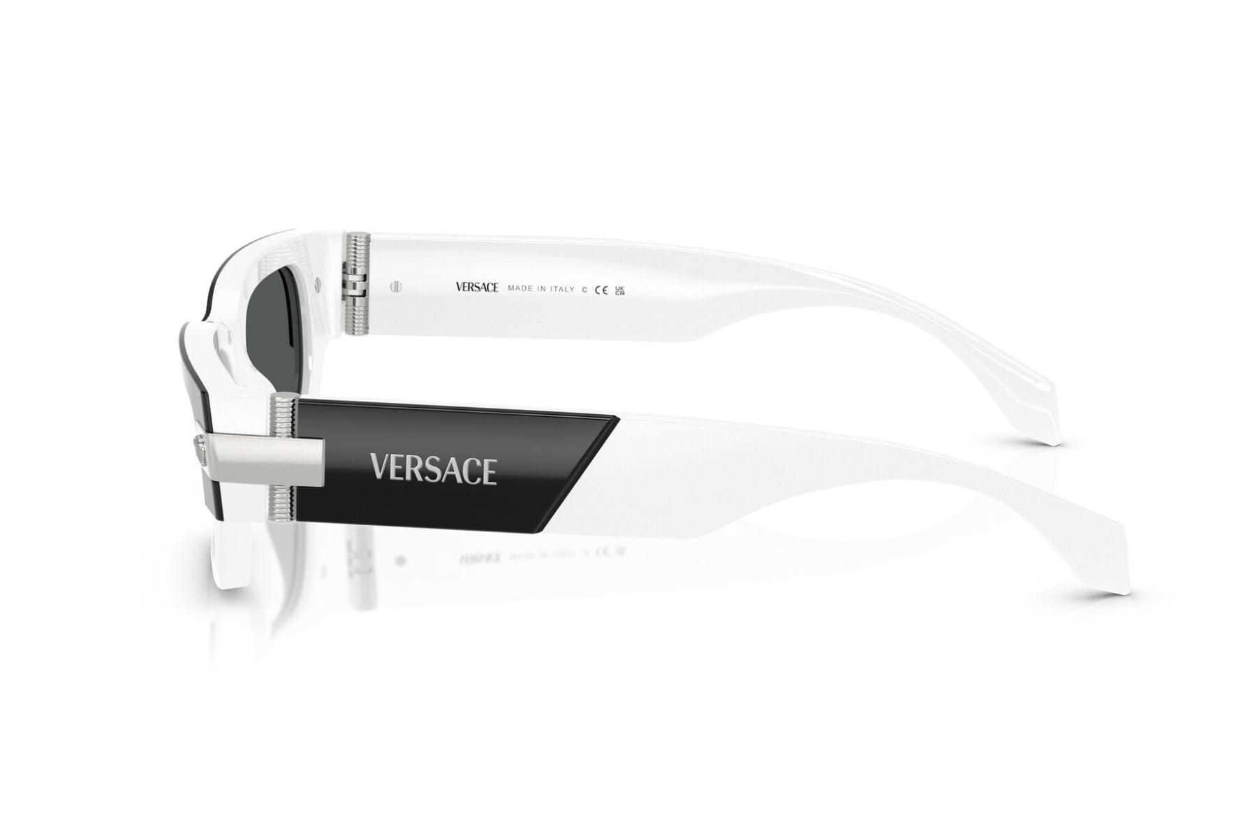 VERSACE 0VE4465 5459/87 Sunglass — White frame — view 3