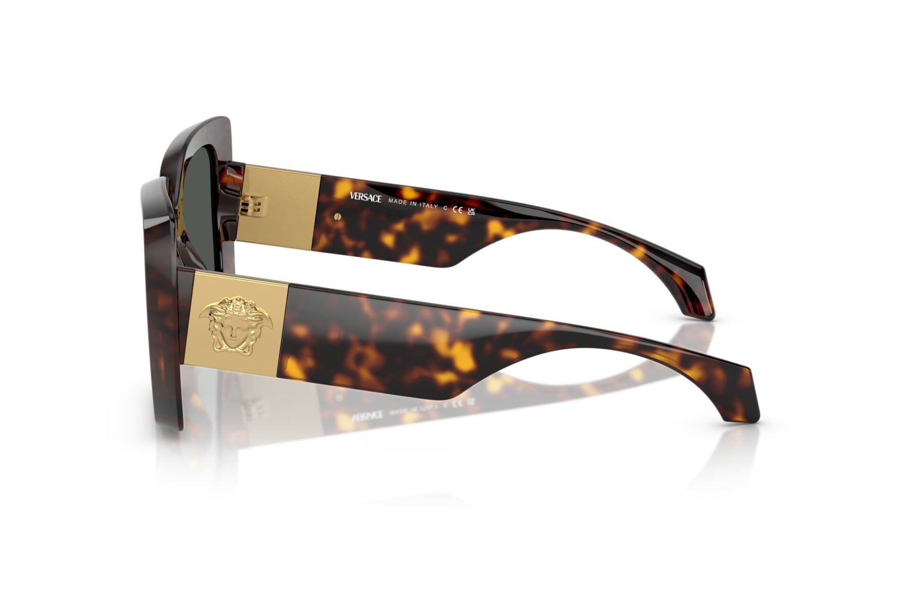 VERSACE MOD. 4467U 108/87 Sunglass — Havana frame — view 3