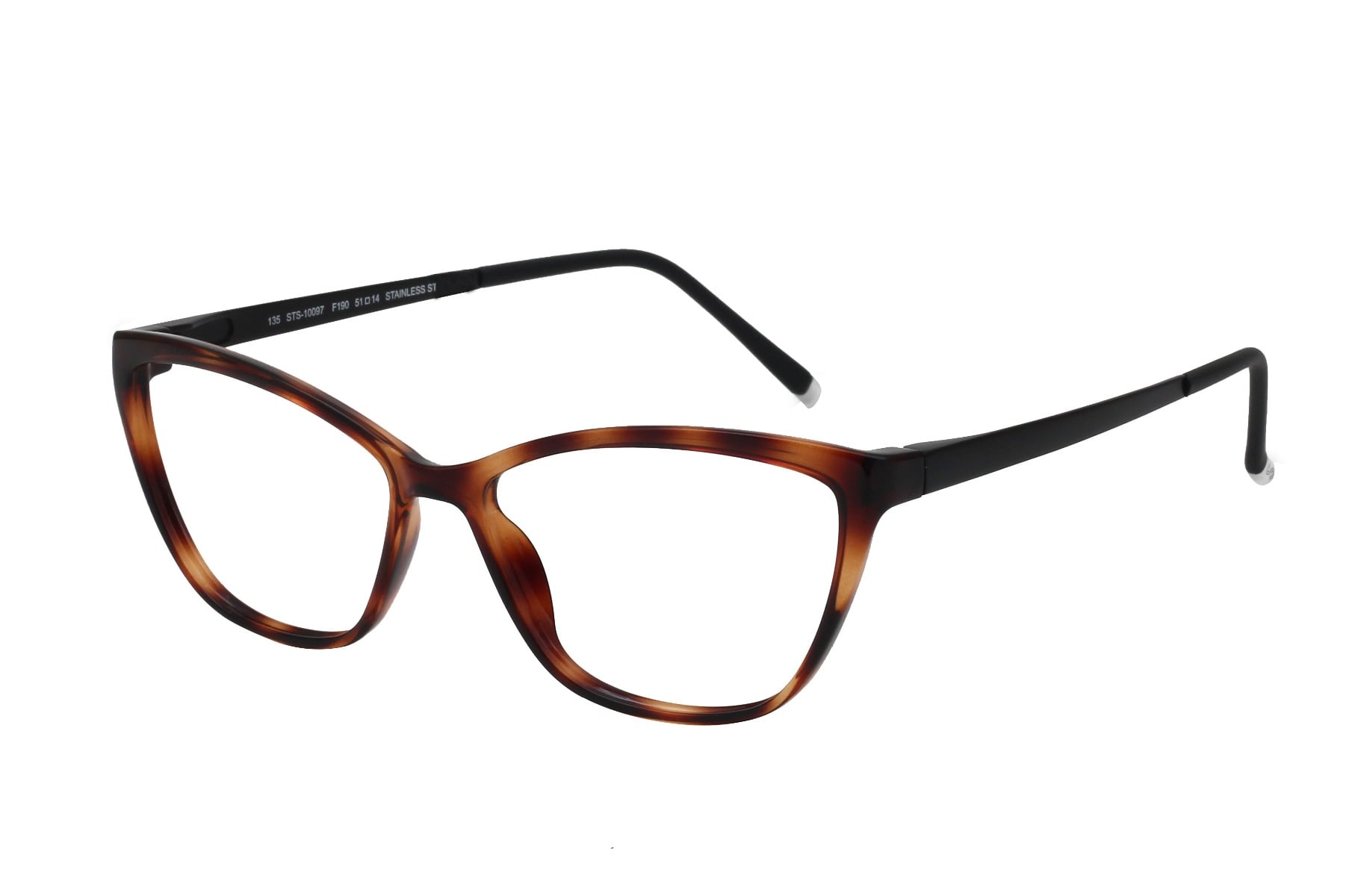 HANS STEPPER STS-10097 F190 Frame — Tortoise frame — view 3