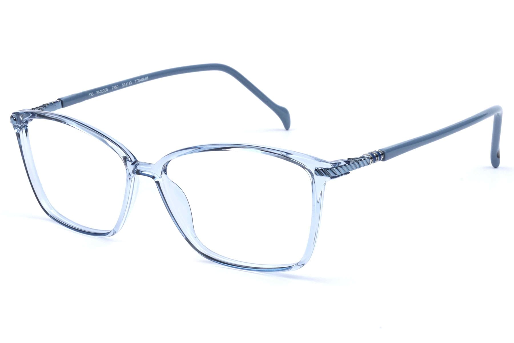 HANS STEPPER SI-30258 F550 Frame — Transparent Blue frame — view 3