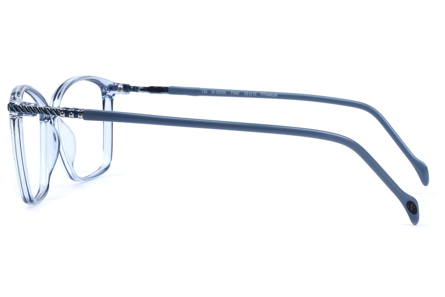 HANS STEPPER SI-30258 F550 Frame — Transparent Blue frame — view 2