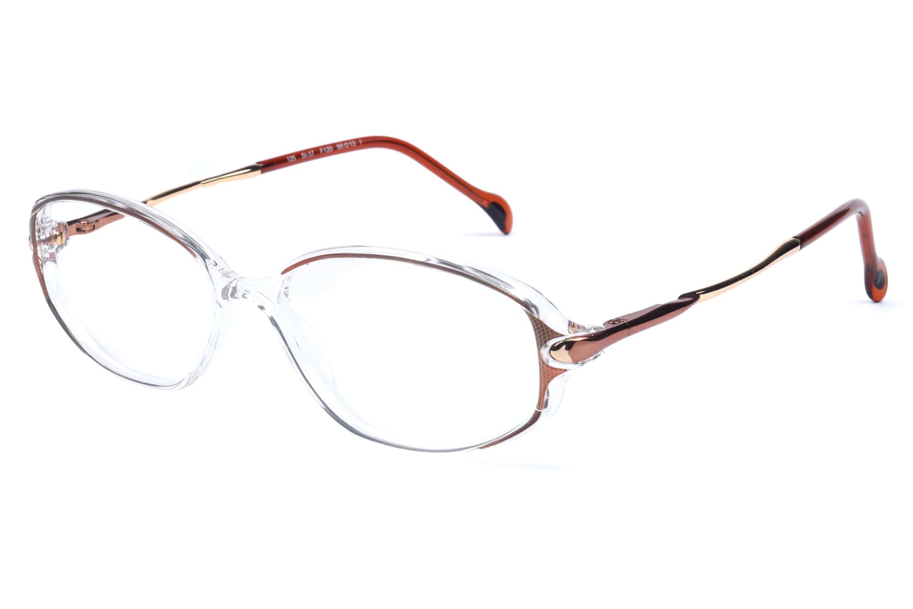 Hans Stepper SI-37 Frame Transparent Female Full Metal Frame — Transparent frame — view 2
