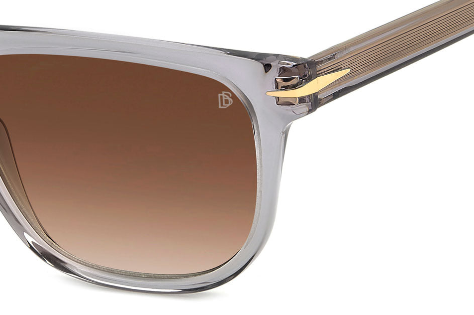 DAVID BECKHAM DB 7111/S KB7 Sunglass — Grey frame — view 3