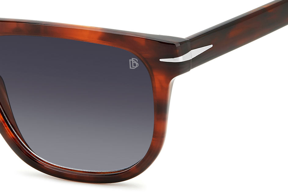 DAVID BECKHAM DB 7111/S EX4 Sunglass — Havana frame — view 3