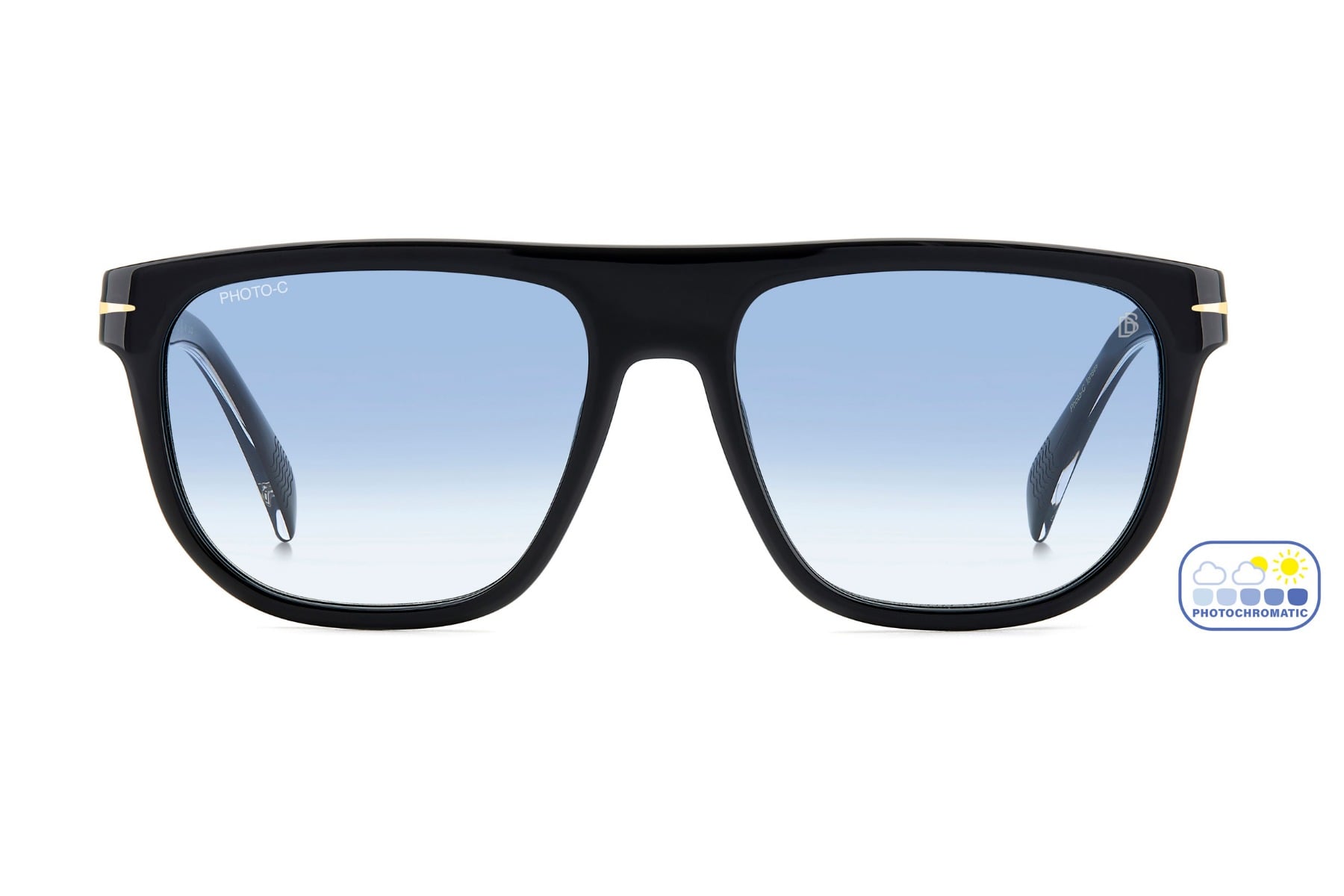 DAVID BECKHAM DB 7111/S 807 Sunglass — Black frame-0