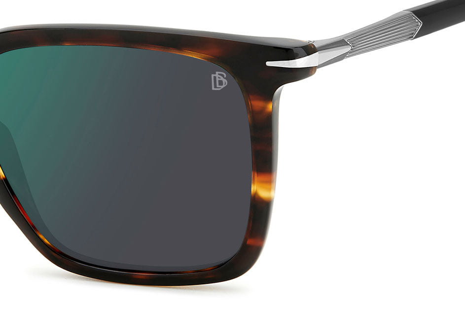 DAVID BECKHAM DB 1130/S EX4MT Sunglass — Havana frame — view 3