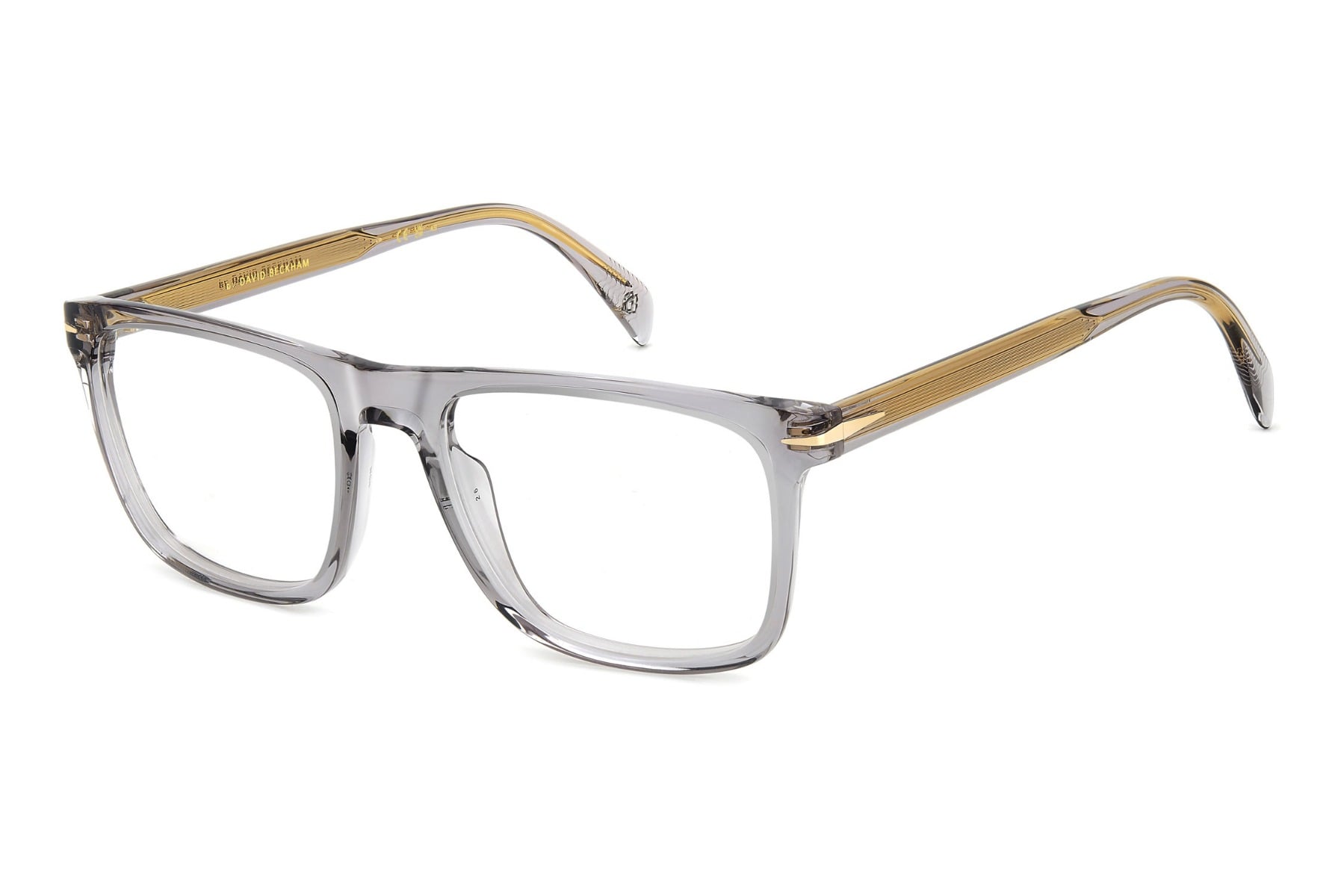 DAVID BECKHAM DB7115 KB7 Frame — Transparent Grey frame — view 1