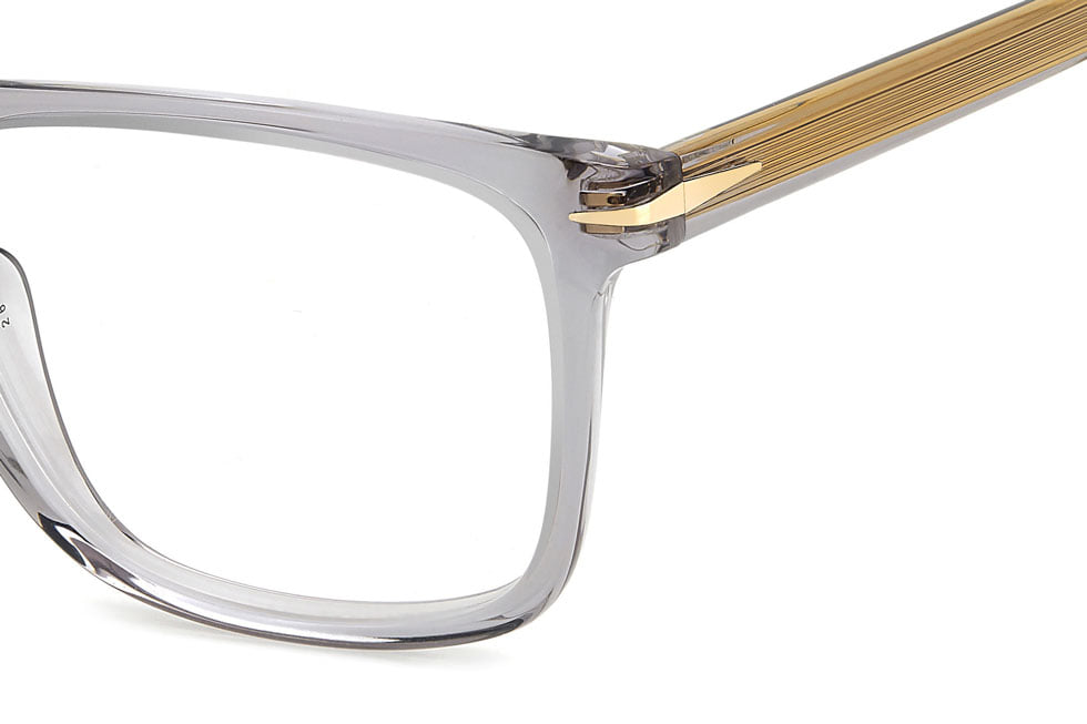 DAVID BECKHAM DB7115 KB7 Frame — Transparent Grey frame — view 3