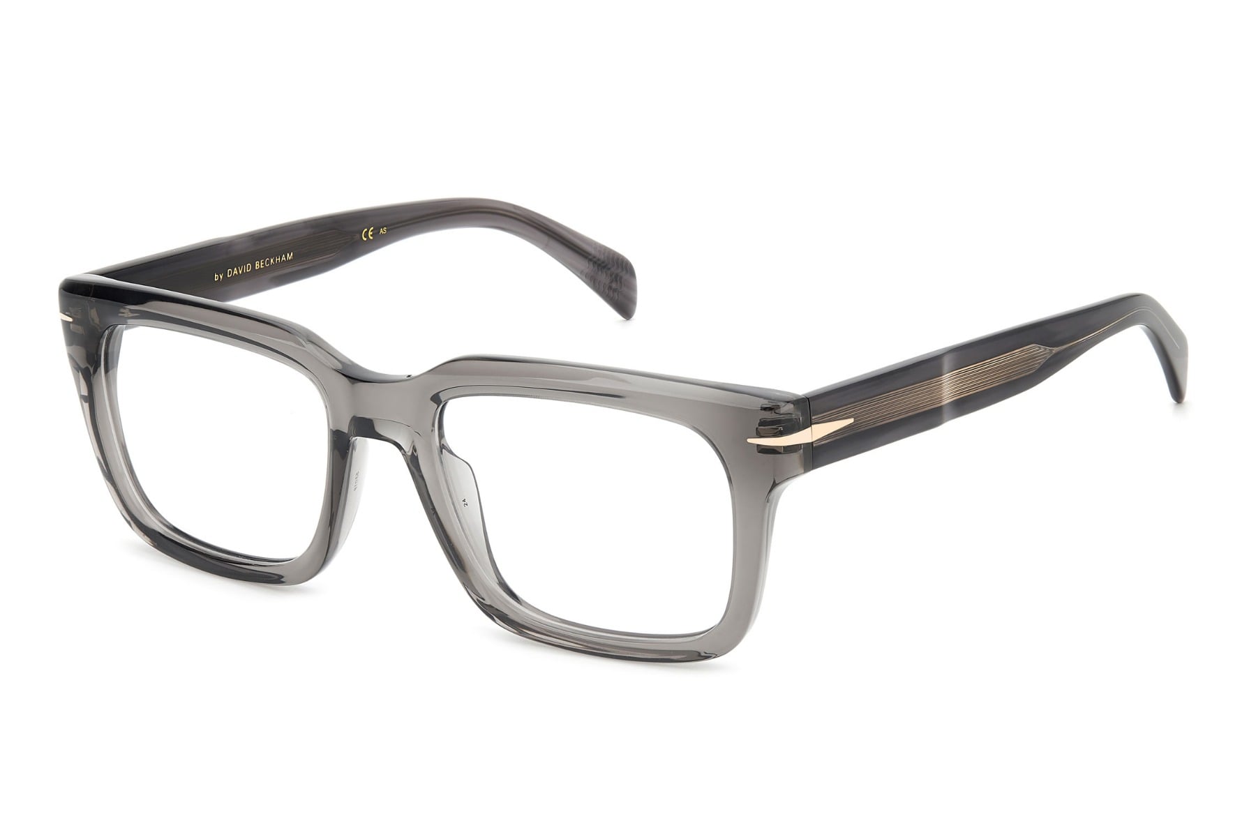 DAVID BECKHAM DB7107 KB7 Frame — Transparent Grey frame — view 1