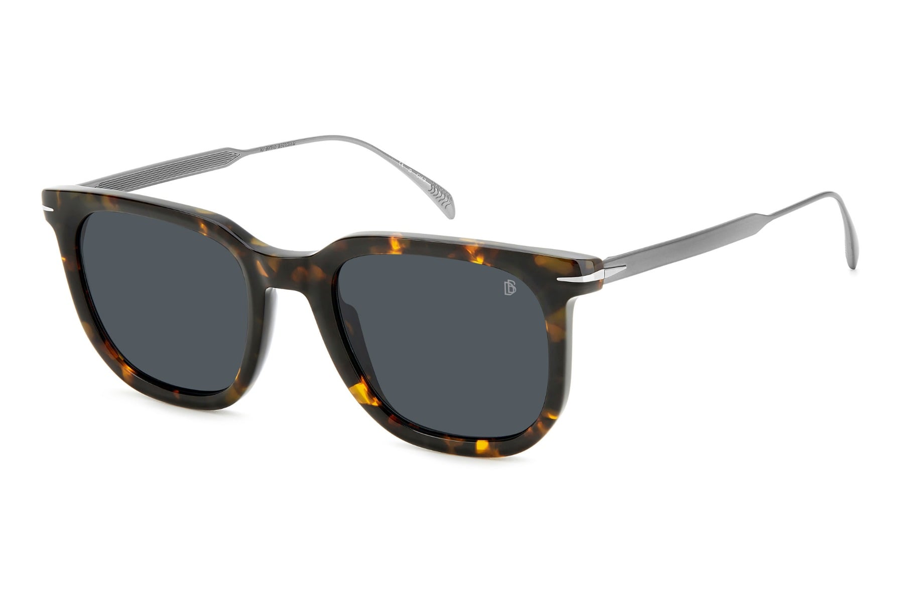 DAVID BECKHAM DB 7119/S 4HUIR Sunglass — Havana frame — view 1