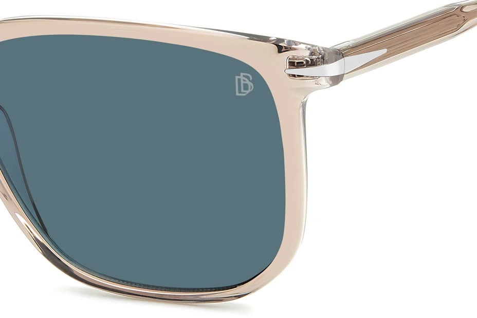 DAVID BECKHAM DB 1141/S SD9KU Sunglass — Transparent Beige frame — view 3