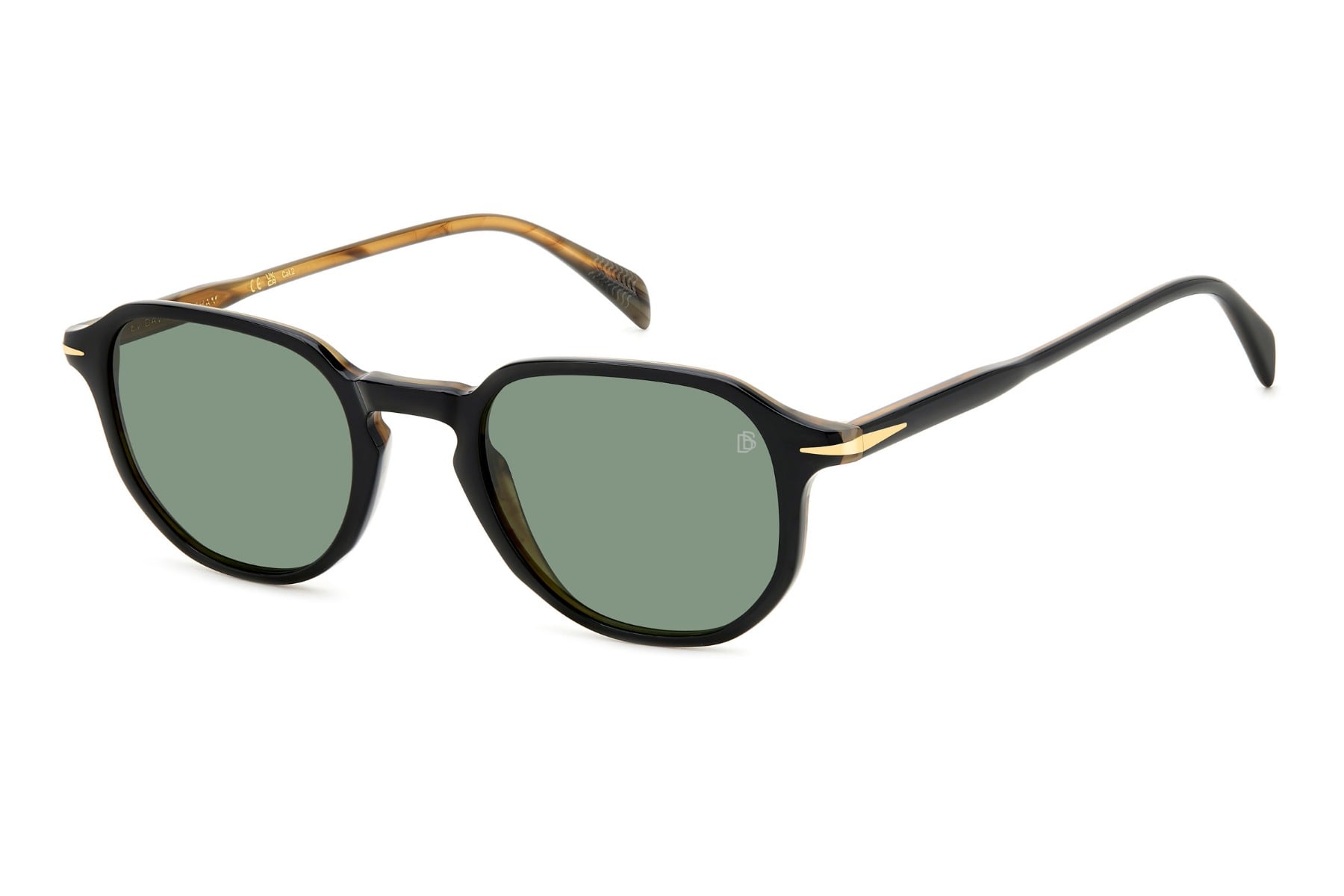 DAVID BECKHAM DB 1140/S 05KO7 Sunglass — Black frame — view 1