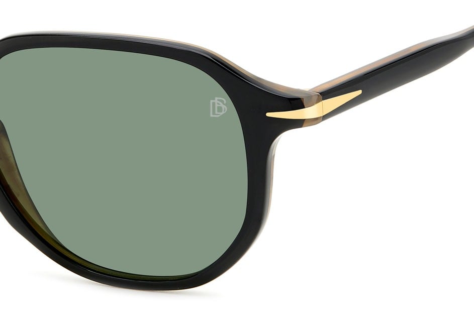 DAVID BECKHAM DB 1140/S 05KO7 Sunglass — Black frame — view 3