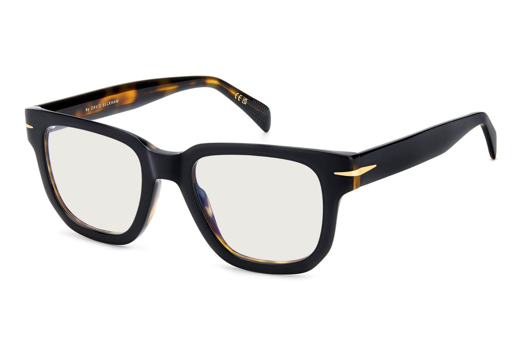 DAVID BECKHAM DB 7130 WR7 Frame — Black frame — view 1