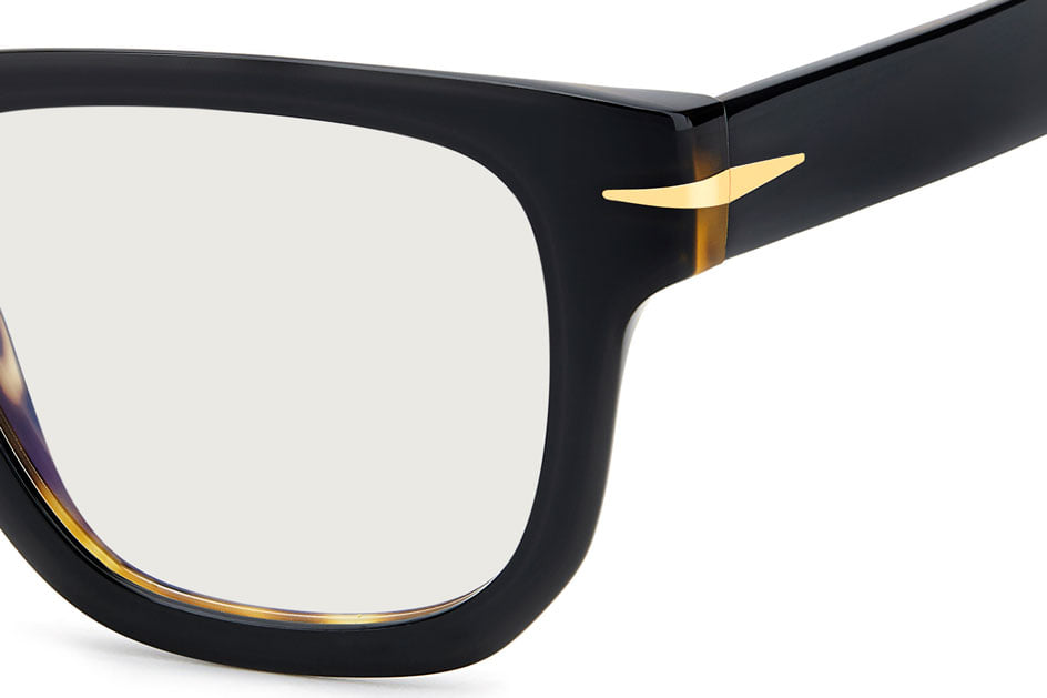 DAVID BECKHAM DB 7130 WR7 Frame — Black frame — view 3
