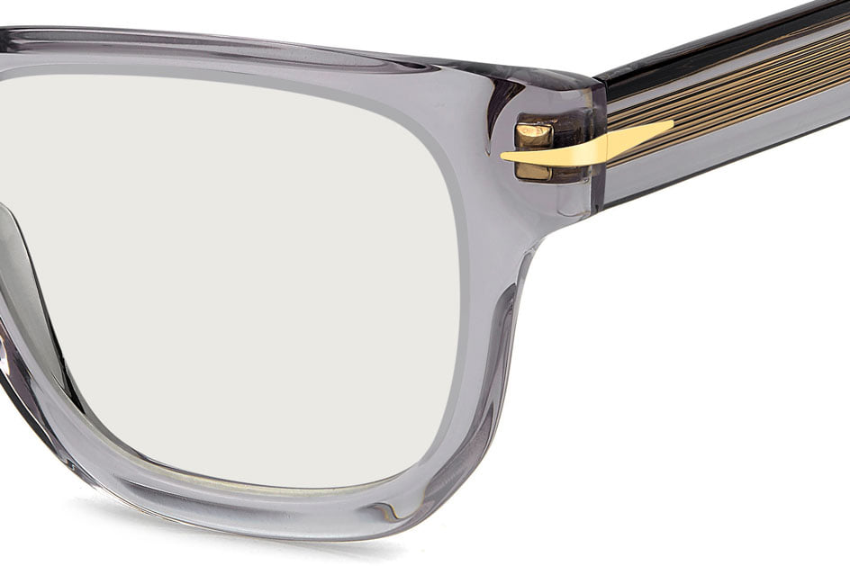 DAVID BECKHAM DB 7130 KB7 Frame — Transparent Grey frame — view 3