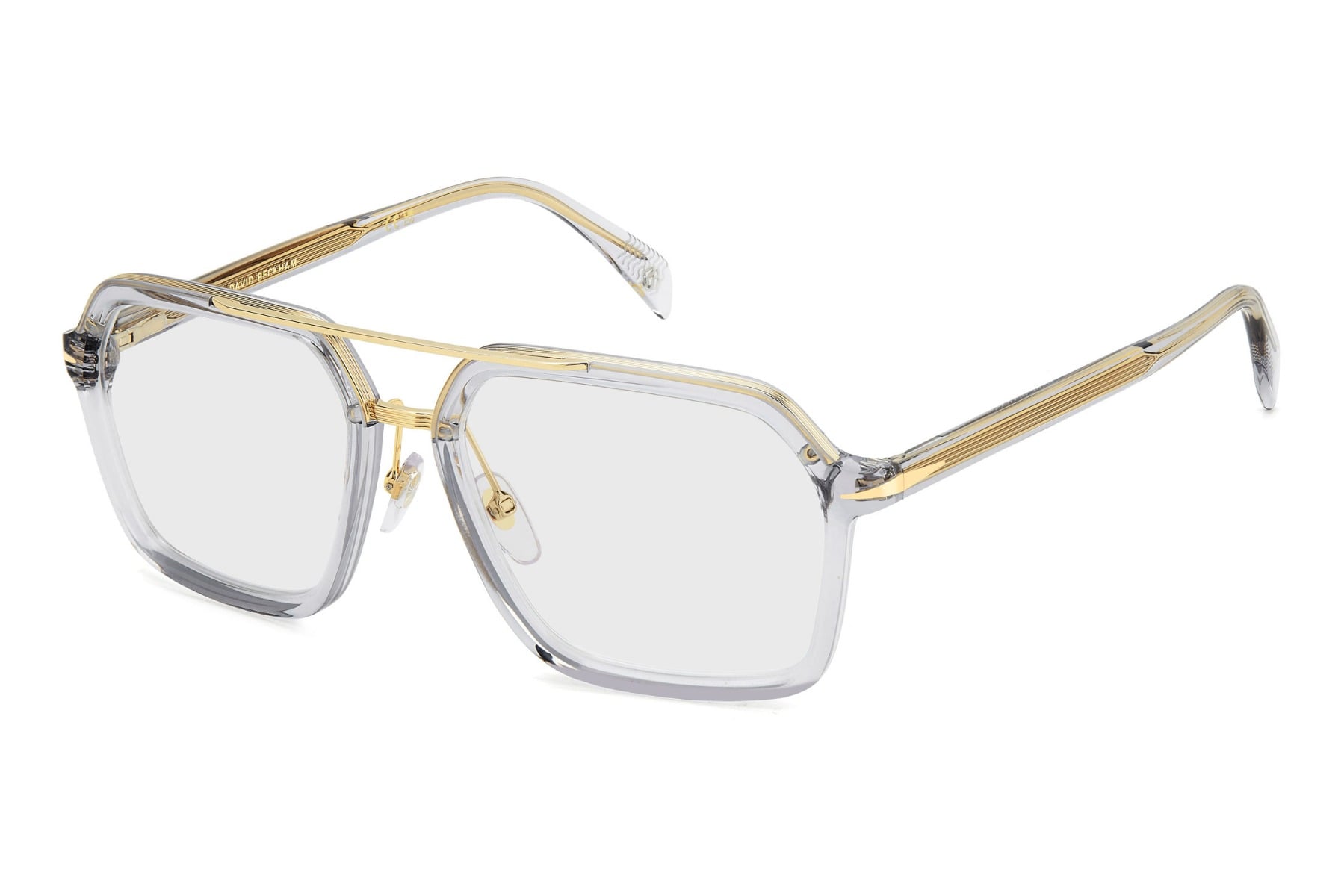 DAVID BECKHAM DB 7128 FT3 Frame — Transparent Grey frame — view 1