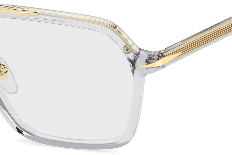 DAVID BECKHAM DB 7128 FT3 Frame — Transparent Grey frame — view 3