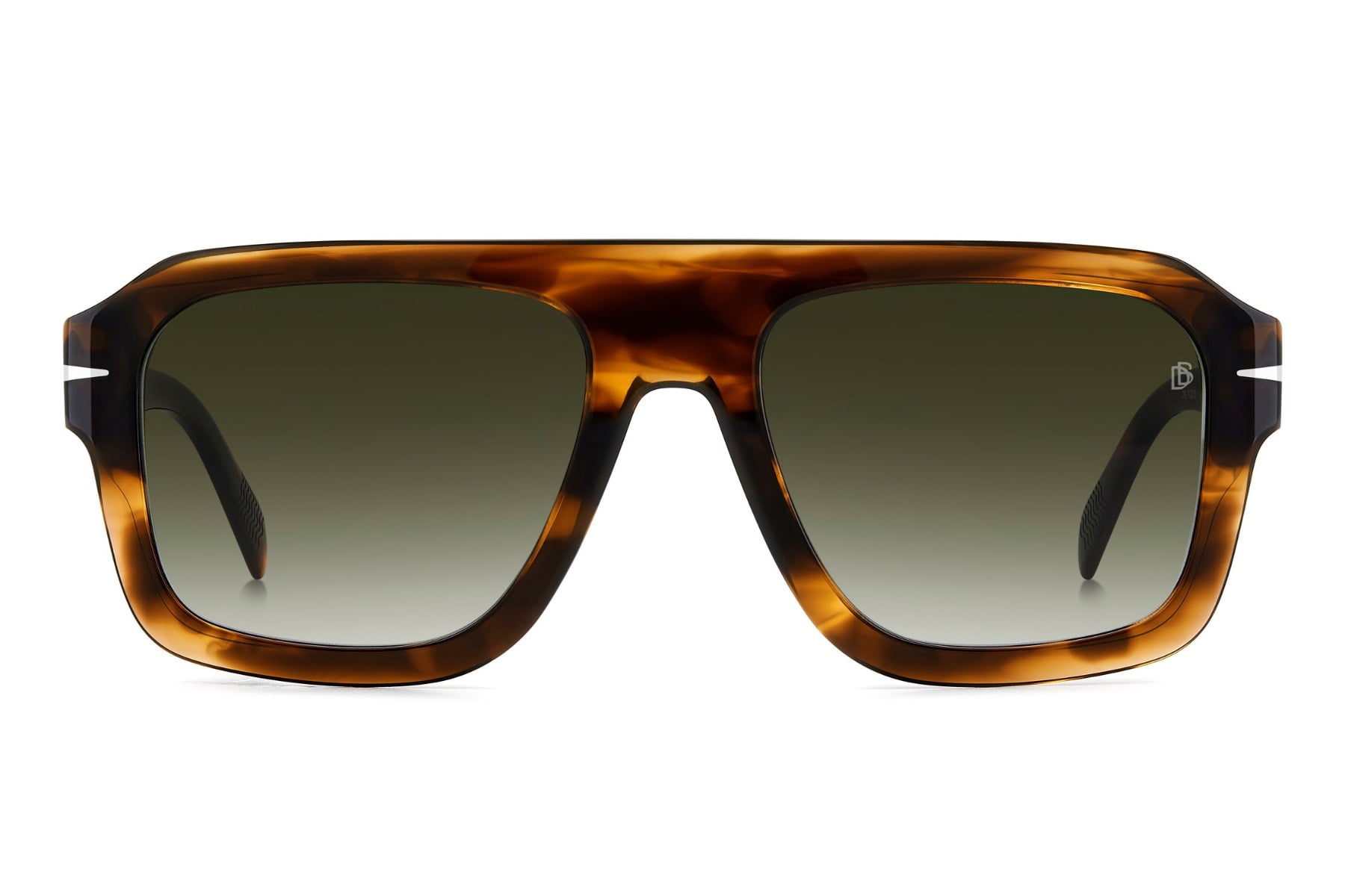 DAVID BECKHAM DB 7127/S EX49K Sunglass — Havana frame — view 2