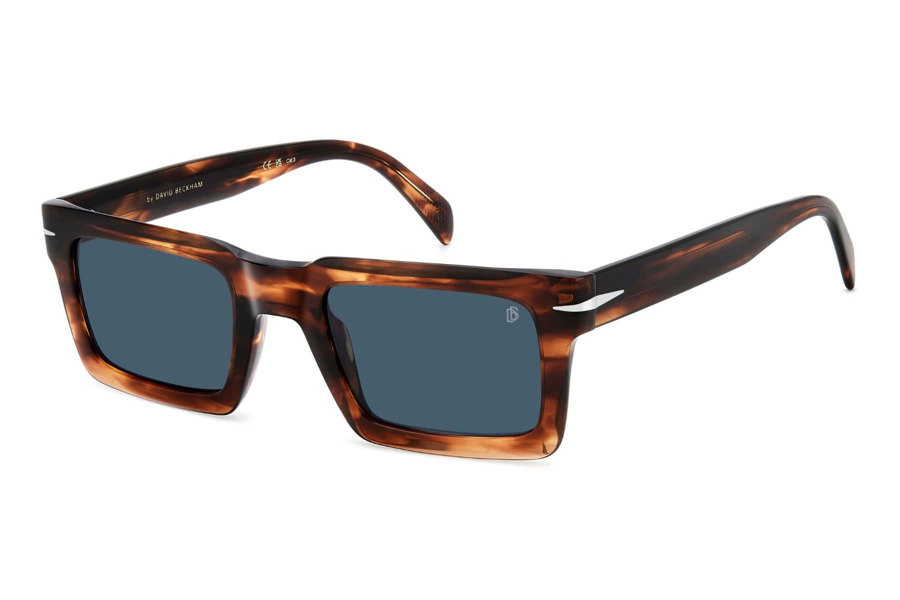 DAVID BECKHAM DB 7126/S EX4KU Sunglass — Havana frame — view 1