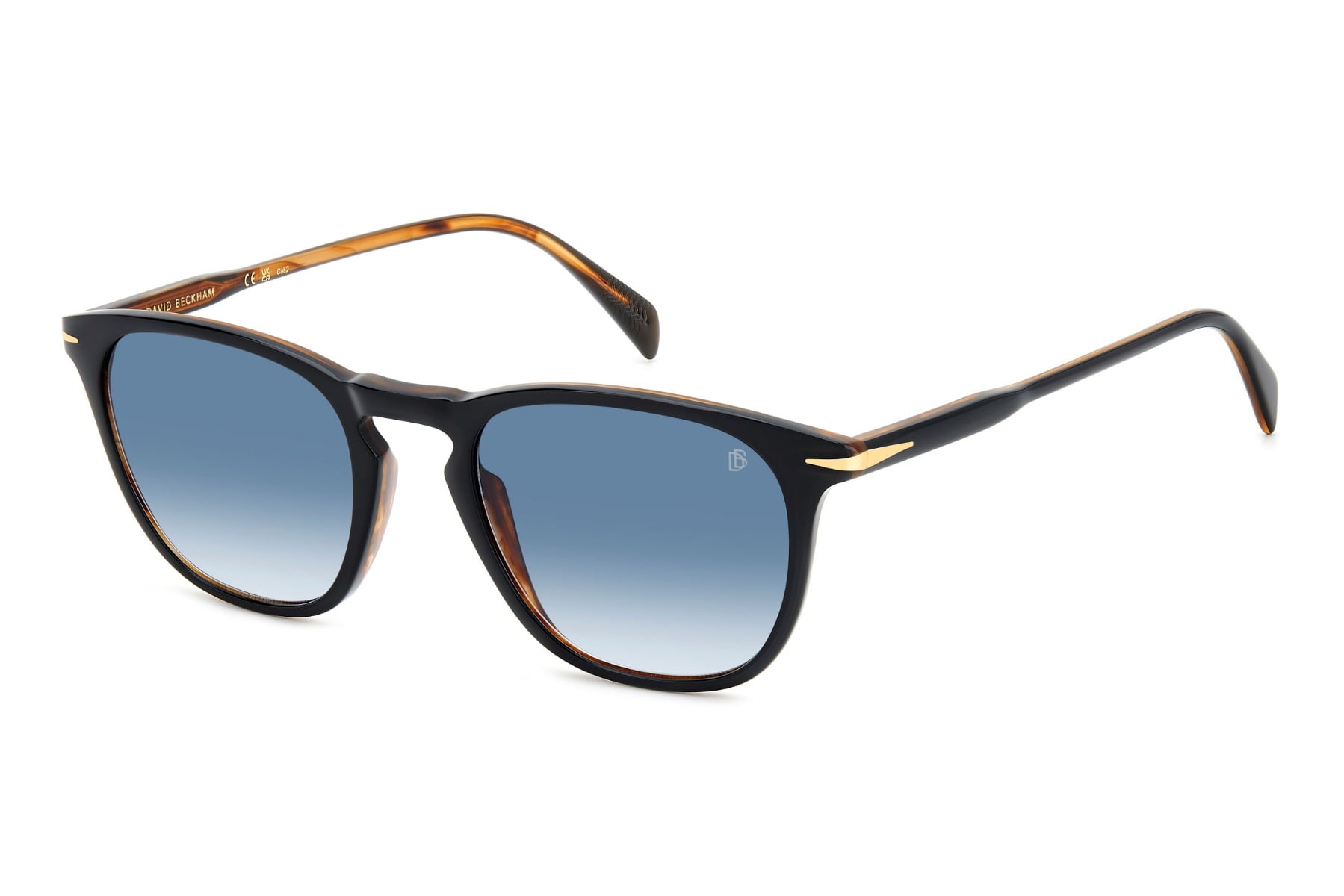 DAVID BECKHAM DB 1160/S 05K08 Sunglass — Black frame — view 1