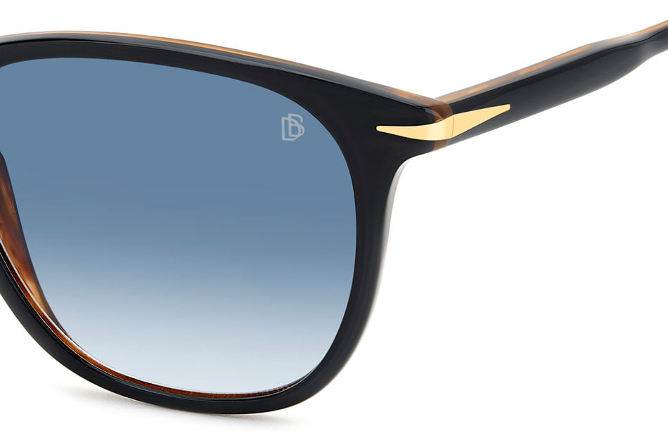 DAVID BECKHAM DB 1160/S 05K08 Sunglass — Black frame — view 3