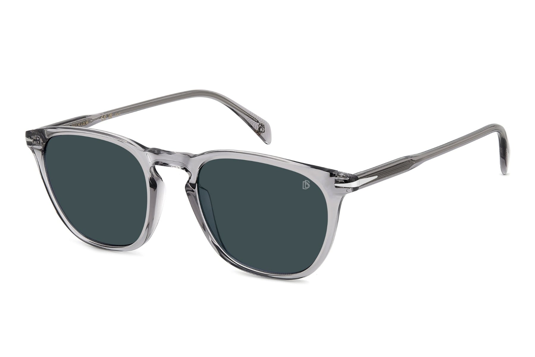 DAVID BECKHAM DB 1160/S KB7KU Sunglass — Transparent Grey frame — view 1