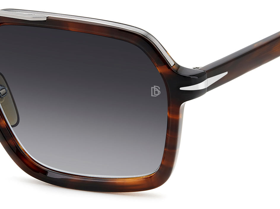DAVID BECKHAM DB 7128/S 6C59O Sunglass — Brown frame — view 3