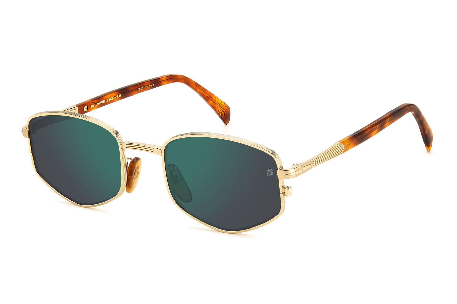 DAVID BECKHAM DB 1129/S HM2 Sunglass — Gold frame — view 1