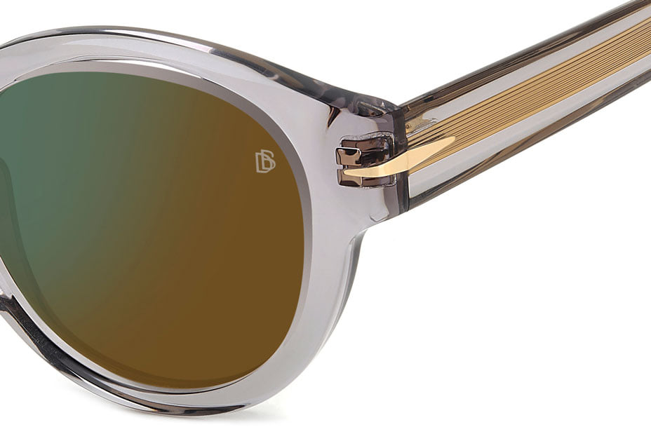 DAVID BECKHAM DB 7110/S KB7 Sunglass — Grey frame — view 3