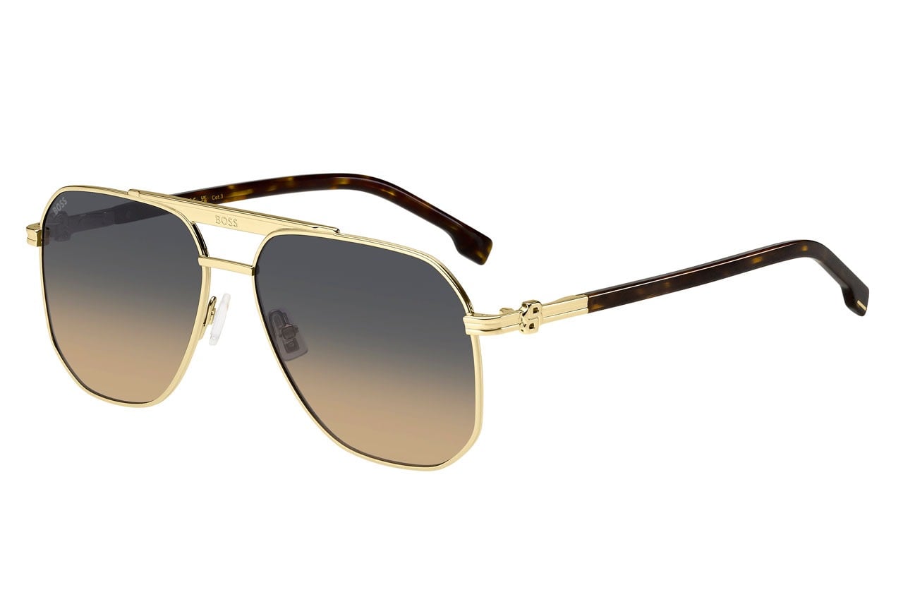 HUGO BOSS BOSS 1743/S O6J Sunglass — Gold frame — view 1