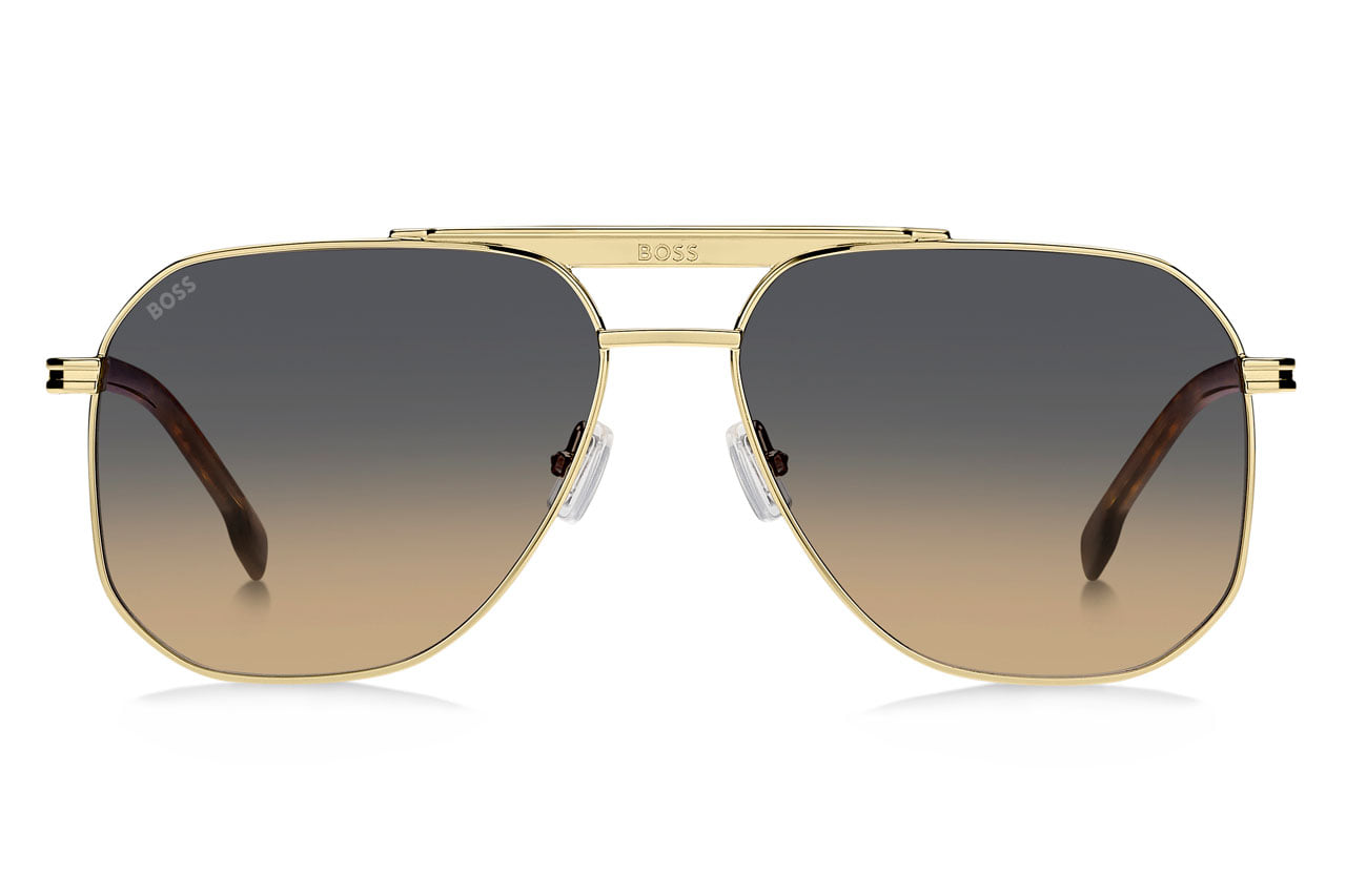 HUGO BOSS BOSS 1743/S O6J Sunglass — Gold frame — view 2