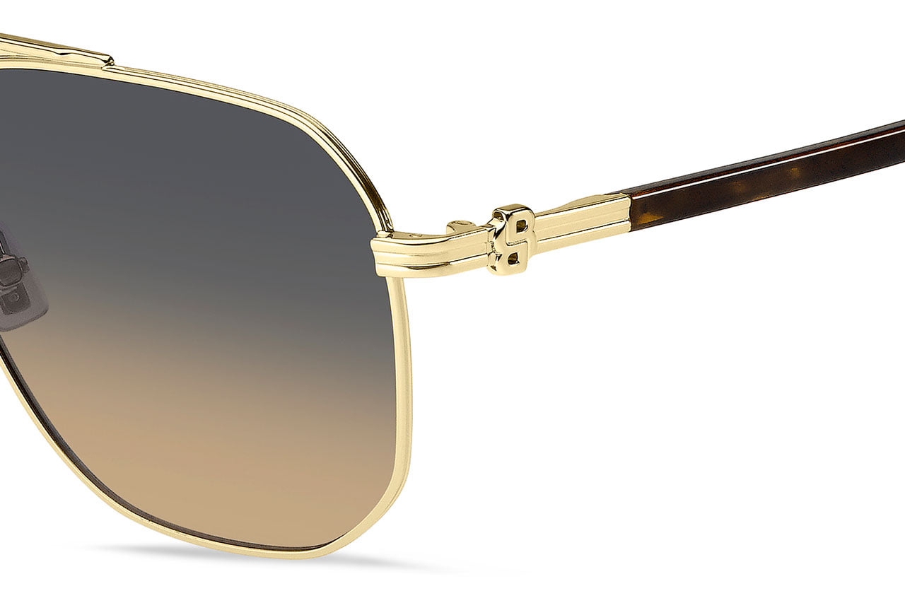 HUGO BOSS BOSS 1743/S O6J Sunglass — Gold frame — view 3