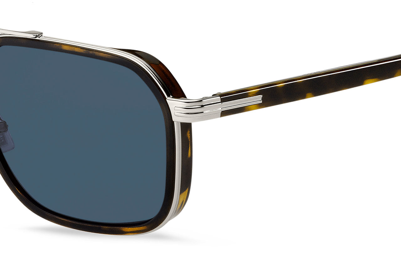 HUGO BOSS BOSS 1724/S 9GOKU Sunglass — Havana frame — view 3