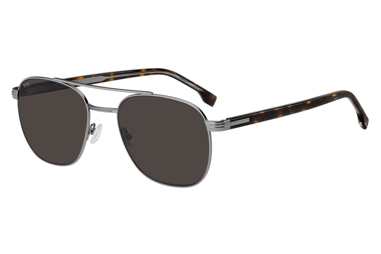 HUGO BOSS BOSS 1723/S 31ZIR Sunglass — Gun Metal frame — view 1