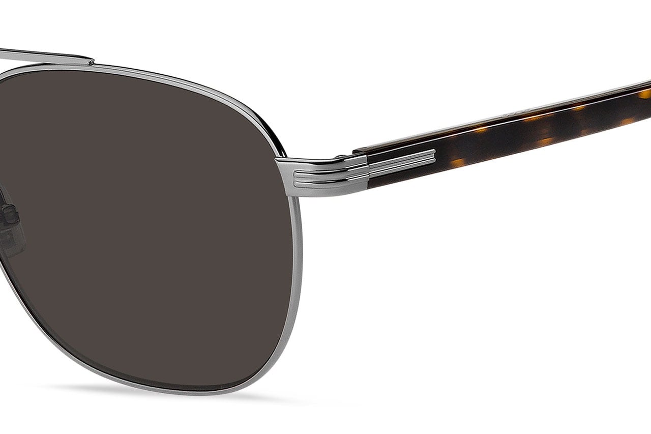 HUGO BOSS BOSS 1723/S 31ZIR Sunglass — Gun Metal frame — view 3