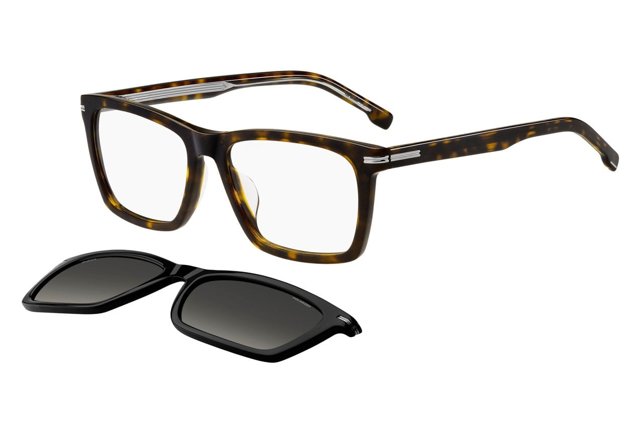 HUGO BOSS BOSS 1726/G/CS WR799 Sunglass — Havana frame — view 1