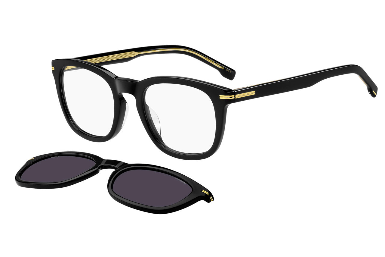HUGO BOSS BOSS 1725/G/CS 80799 Sunglass — Black frame — view 1